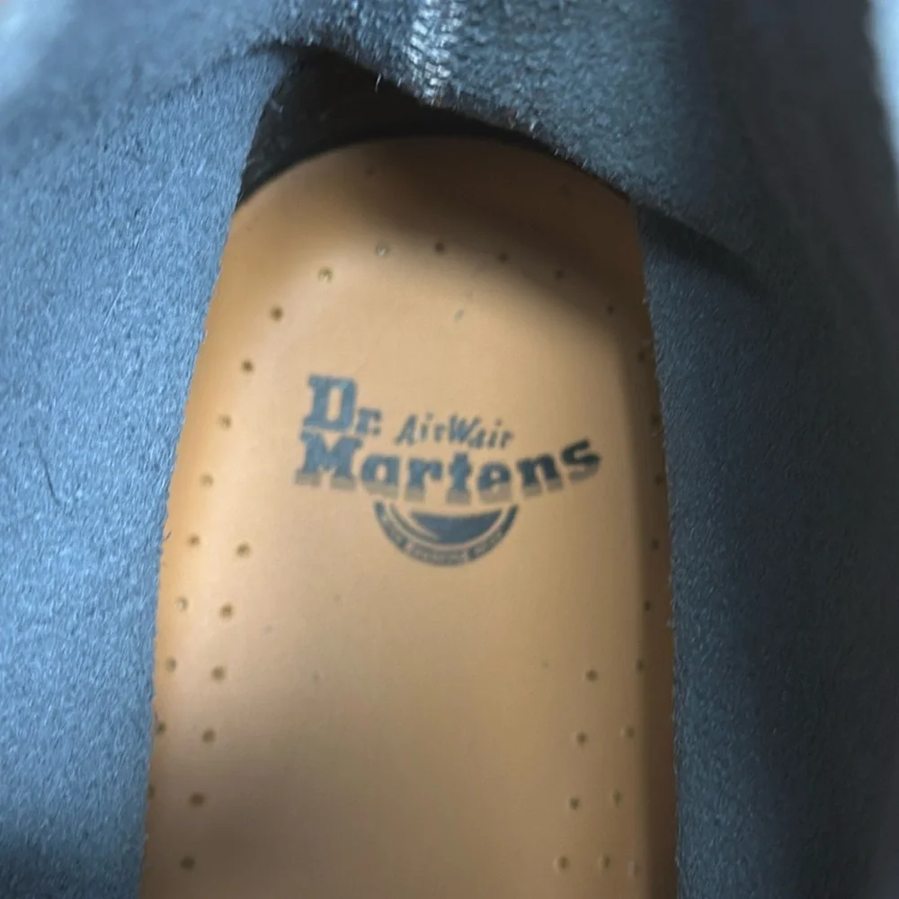 DR. MARTENS 1460 Pascal Marbled Suede Lace Up Boots - Picture 16 of 16